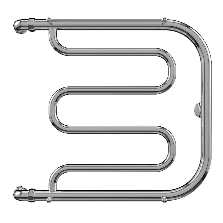 Фото Полотенцесушитель водяной Terminus Фокстрот AISI 32×2 500×700, артикул 4620768881305