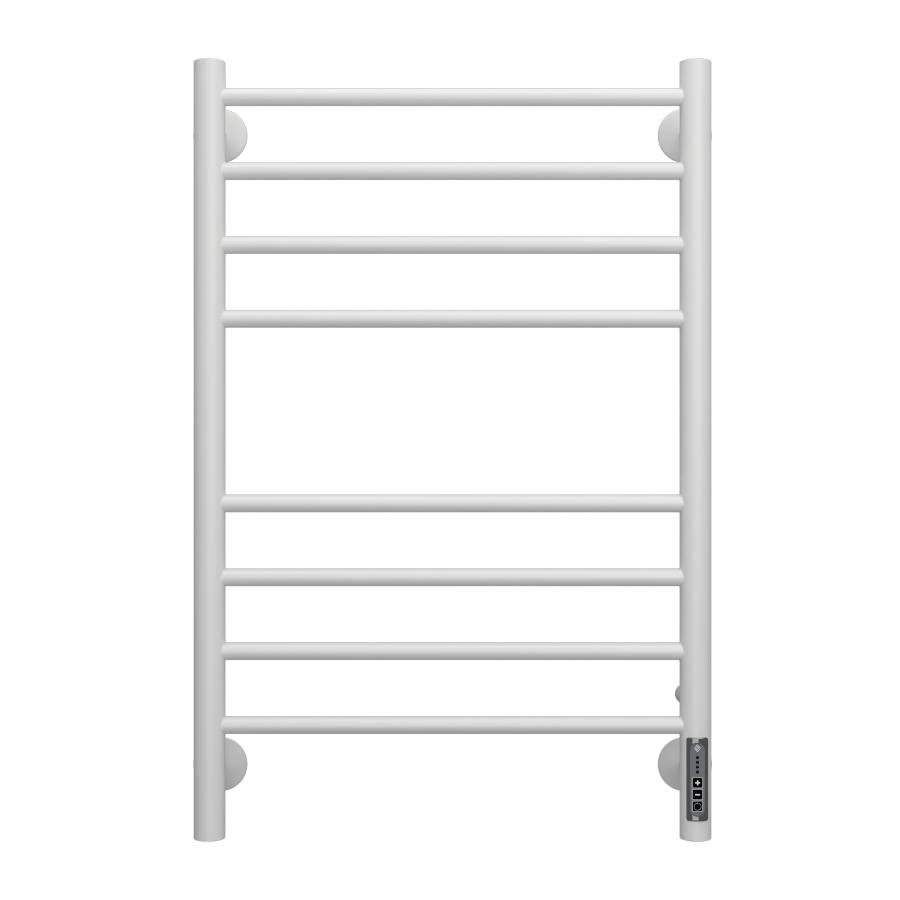 Фото Полотенцесушитель электрический Terminus Аврора П8 500×800, RAL 9003 матовый, встроенный диммер, артикул 4670078527486